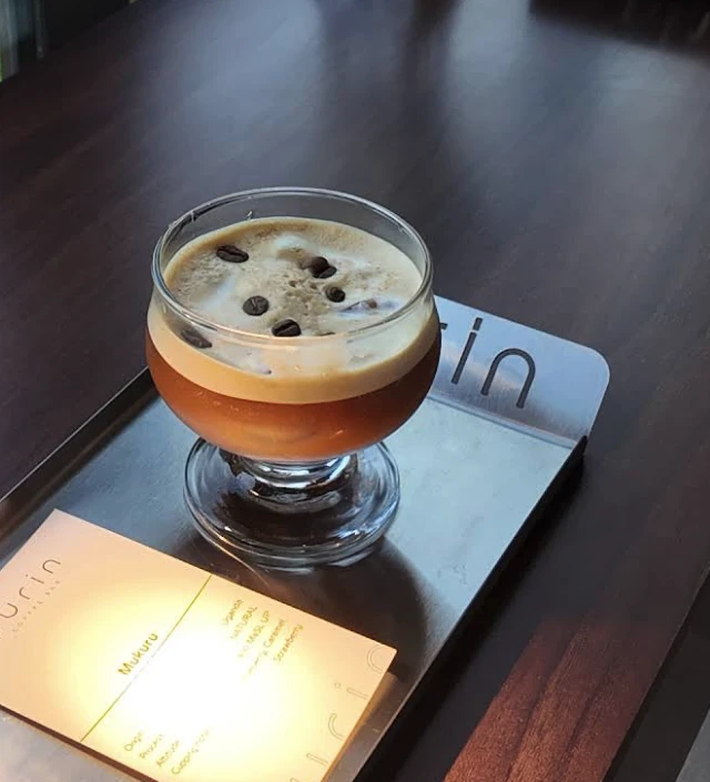 Coffee and desserts at Ourin
